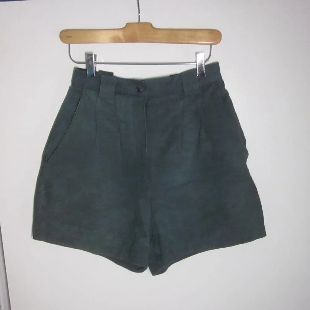 Vintage Leather Shorts Juniors Size 7 Jay Jacobs by ADA